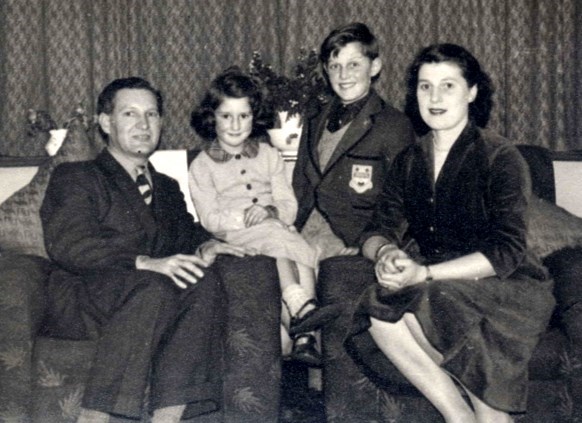 Margaret Heard and family